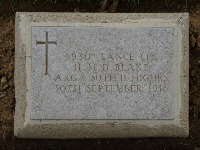 Struma Military Cemetery - Blake, Harcourt Morton Davidson